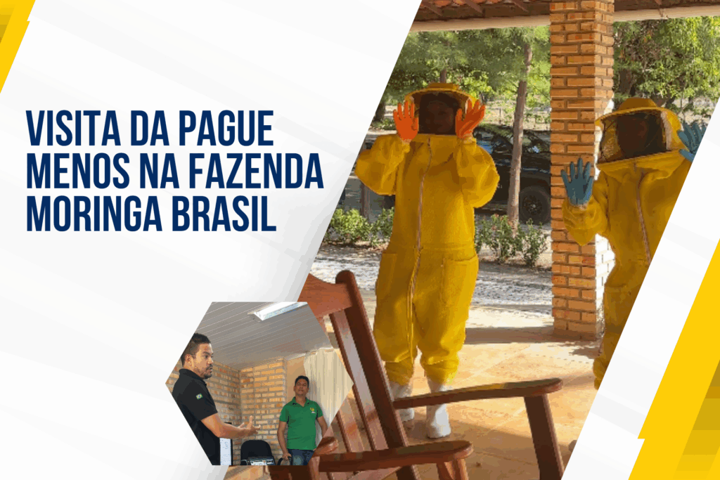 Visita da Pague Menos na fazenda Moringa Brasil​